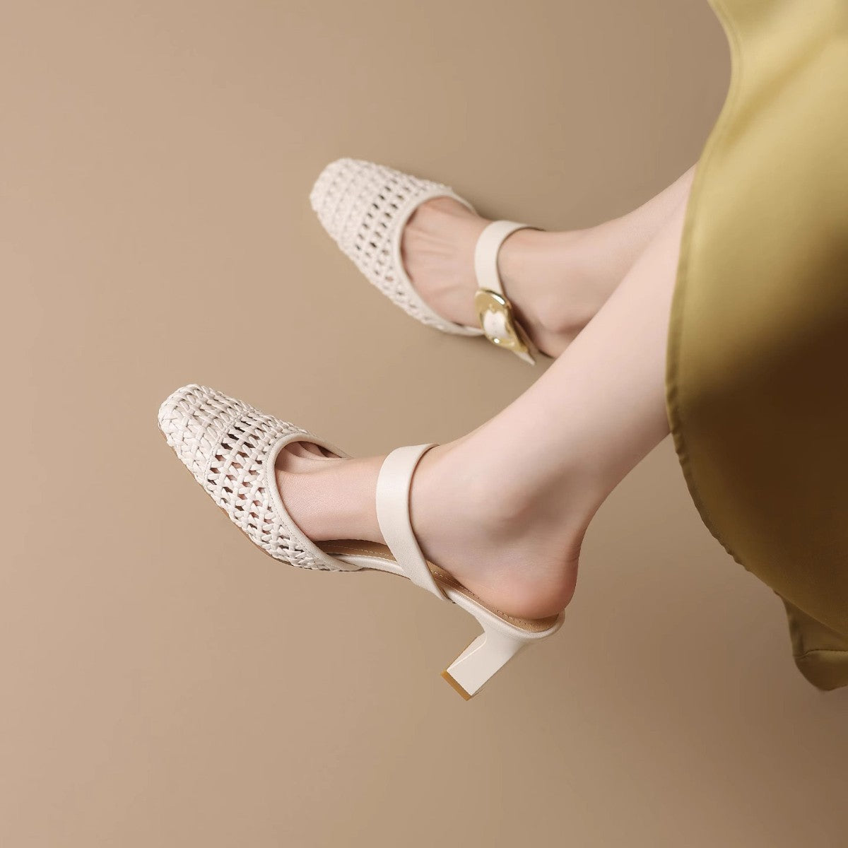 2026 new autumn women's woven comfortable casual shoes