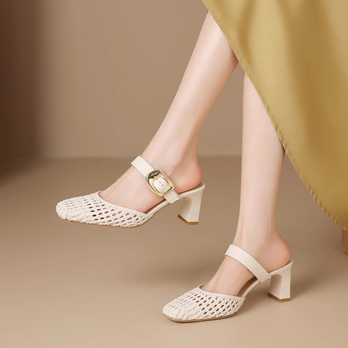 2026 new autumn women's woven comfortable casual shoes