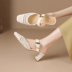 2026 new autumn women's woven comfortable casual shoes