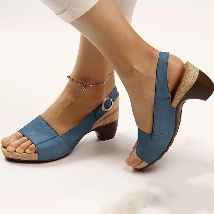 🔥Last Day Promotion 50% OFF - Women's Comfy Elegant Low Chunky Heel Shoes