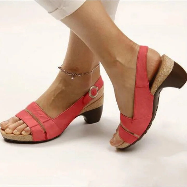 🔥Last Day Promotion 50% OFF - Women's Comfy Elegant Low Chunky Heel Shoes