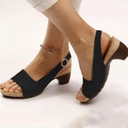 🔥Last Day Promotion 50% OFF - Women's Comfy Elegant Low Chunky Heel Shoes