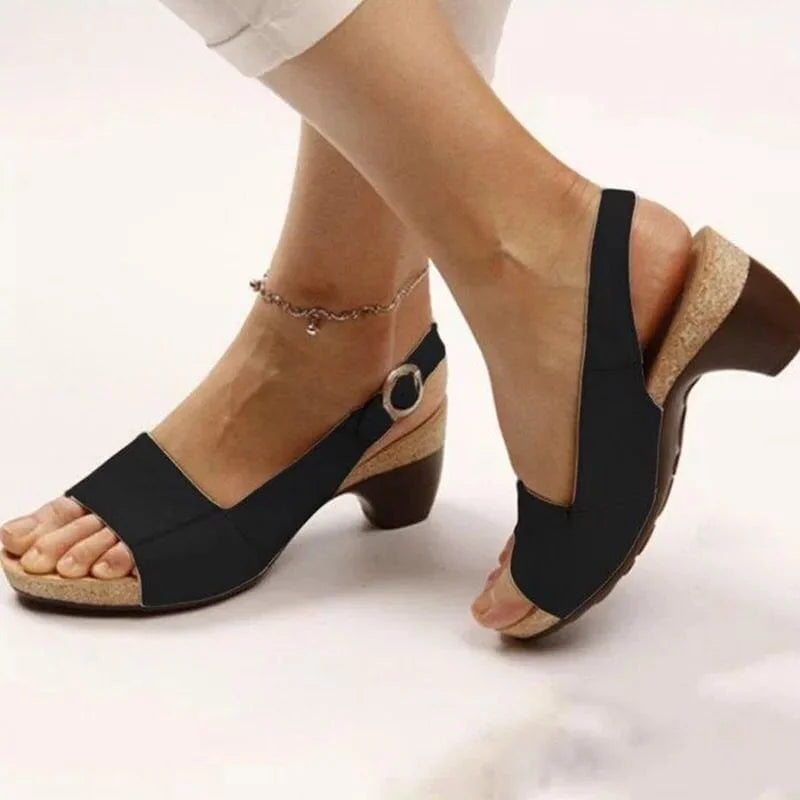 🔥Last Day Promotion 50% OFF - Women's Comfy Elegant Low Chunky Heel Shoes
